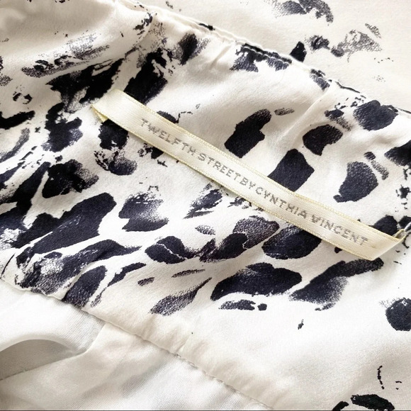 Twelfth Street 100% Silk Strapless Tie Mini Dress size 2 - Picture 8 of 8